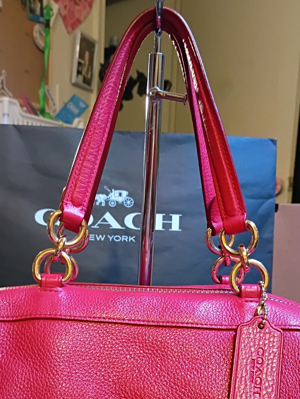 Coach Lenox Satchel - Picture 3 of 14